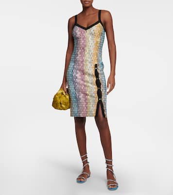 Verzierte Sandalen aus Satin | Rene Caovilla