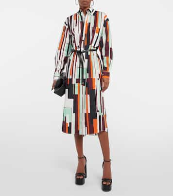 Printed shirt dress | Plan C