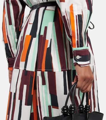 Printed shirt dress | Plan C