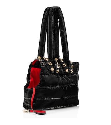 Padded patent leather pet carrier | Christian Louboutin