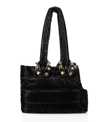 Padded patent leather pet carrier | Christian Louboutin