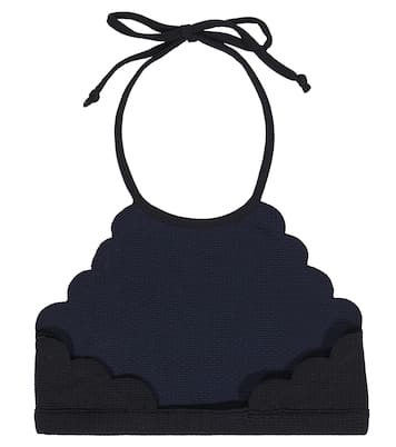 Scalloped bikini top | Marysia Bumby