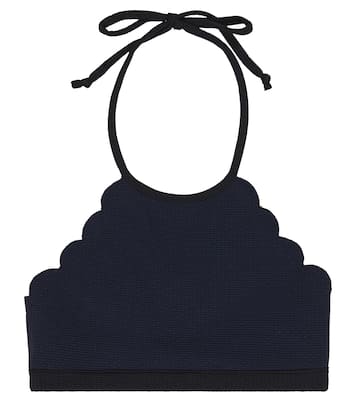 Scalloped bikini top | Marysia Bumby