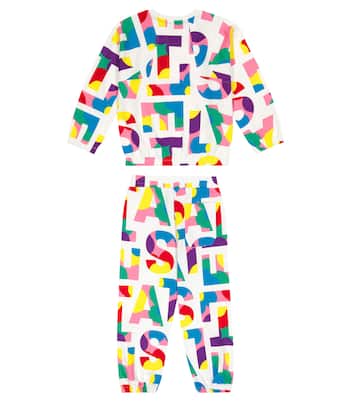 Set of cotton sweatshirt and sweatpants | Stella McCartney Kids