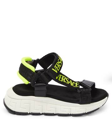 Logo Trigreca sandals | Versace Kids