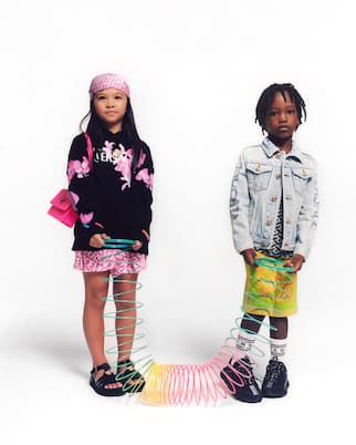 La Medusa leather sandals | Versace Kids