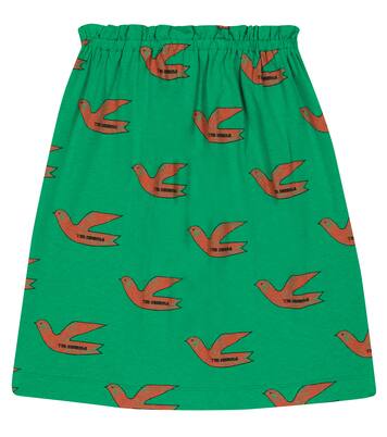 Jupe Kitten imprimée en coton | The Animals Observatory