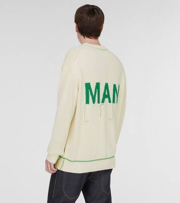 Junya Watanabe MAN jacquard silk sweater | Junya Watanabe