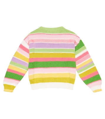 Striped cotton sweater | Monnalisa
