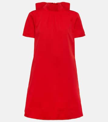 Ilana cotton-bend minidress | Staud