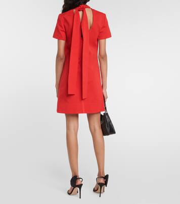 Ilana cotton-bend minidress | Staud
