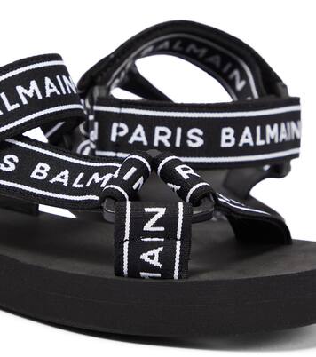 Logo sandals | Balmain Kids