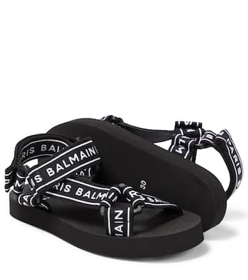 Logo sandals | Balmain Kids