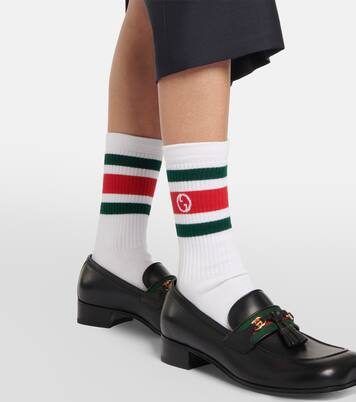Interlocking G cotton-blend socks | Gucci
