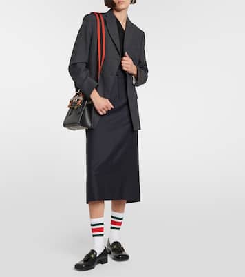 Interlocking G cotton-blend socks | Gucci