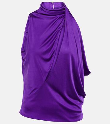 Top aus Satin | Versace