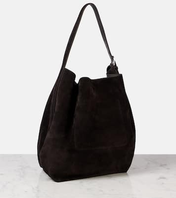 Suede tote bag | Toteme