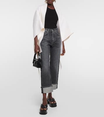 Mid-Rise Straight Jeans Fran | Agolde