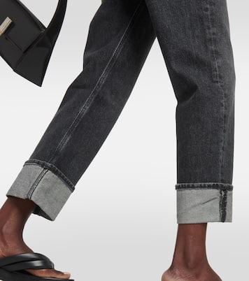 Mid-Rise Straight Jeans Fran | Agolde