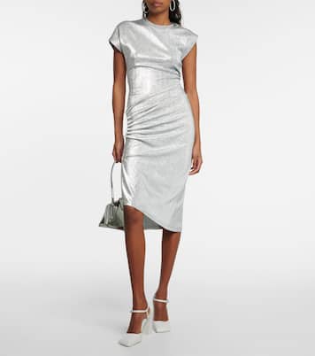 Escarpins Charlotte 95 en cuir | Amina Muaddi