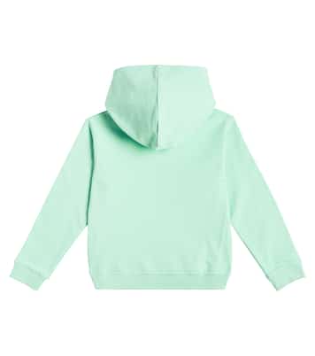 Issah printed cotton jersey hoodie | Louise Misha