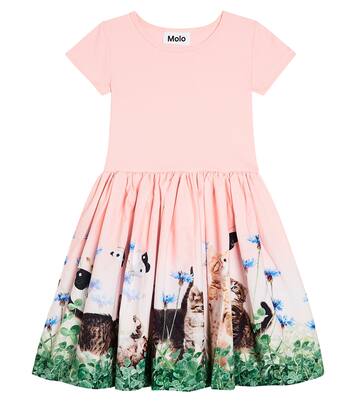 Cissa floral cotton-blend dress | Molo