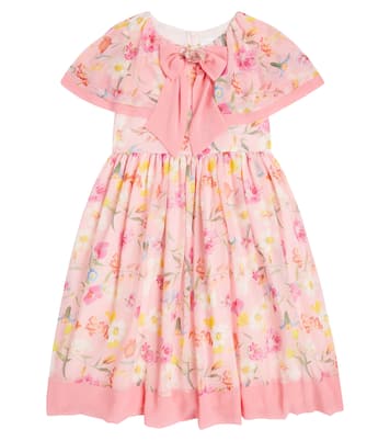 Caped floral dress | Patachou