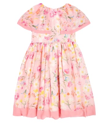 Caped floral dress | Patachou