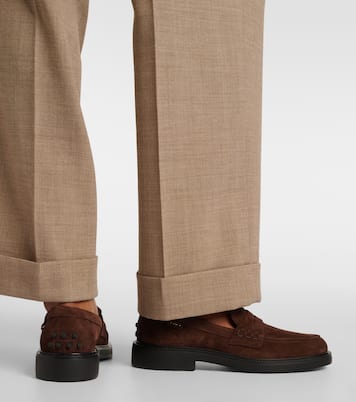 Loafers aus Veloursleder | Tod's