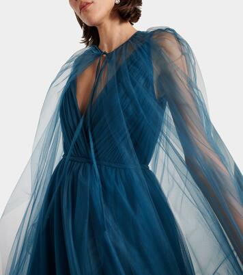 Robe longue Cassandra en tulle | Costarellos