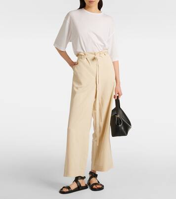 Pantalon ample à taille haute | Toteme