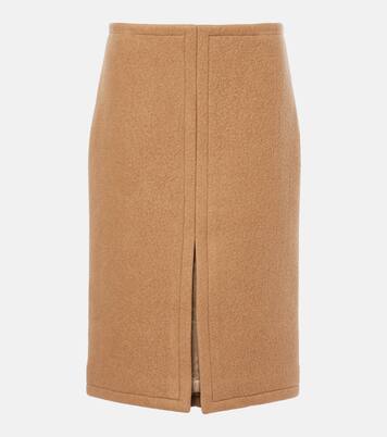 Wool midi skirt | Dries Van Noten