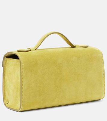 Symmetry Pochette suede tote bag | Savette