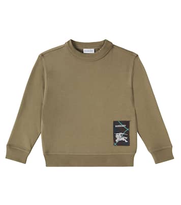 EKD cotton jersey sweatshirt | Burberry Kids