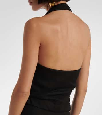 Top Dorian aus einem Leinengemisch | SIR