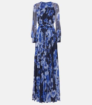 Robe longue à fleurs | Erdem