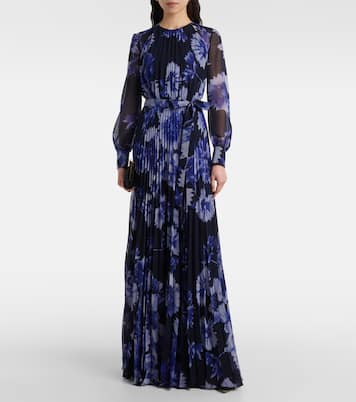 Robe longue à fleurs | Erdem