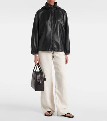 Sac India Medium en cuir | The Row