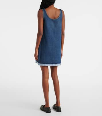 Minikleid aus Denim | Miu Miu