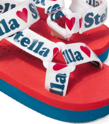 Sandalias estampadas con logo | Stella McCartney Kids