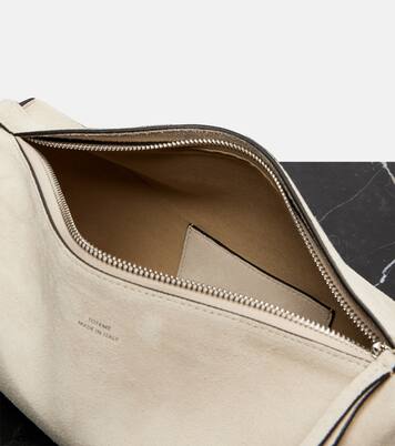 Clutch aus Veloursleder | Toteme