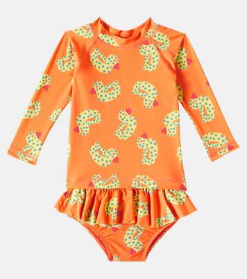 Baby rashguard top and swim briefs set | Fábula