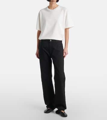 Pantalon droit Landais en coton | The Row