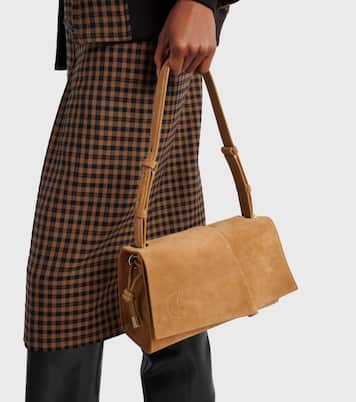 Baggy Small suede shoulder bag | Christian Louboutin