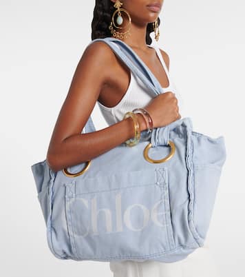 Chloé Plage logo tote bag | Chloé