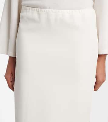 Lilth crêpe jersey pencil skirt | Khaite
