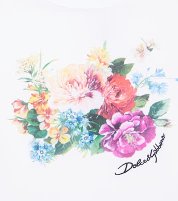 Printed cotton jersey T-shirt | Dolce&Gabbana Kids
