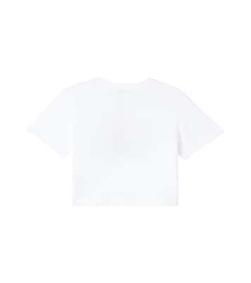 Printed cotton jersey T-shirt | Dolce&Gabbana Kids