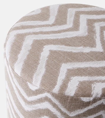 Graffiti Zigzag pouf | Missoni