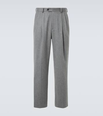 Pantalones rectos de cachemir | Auralee